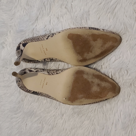 Cole Haan | snake skin heel | sz 9 - Picture 6 of 9